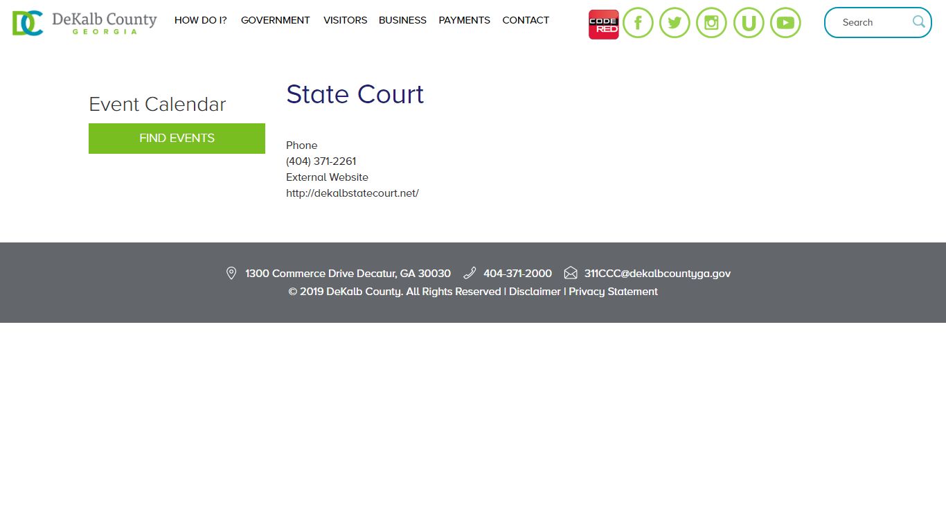 State Court | DeKalb County GA